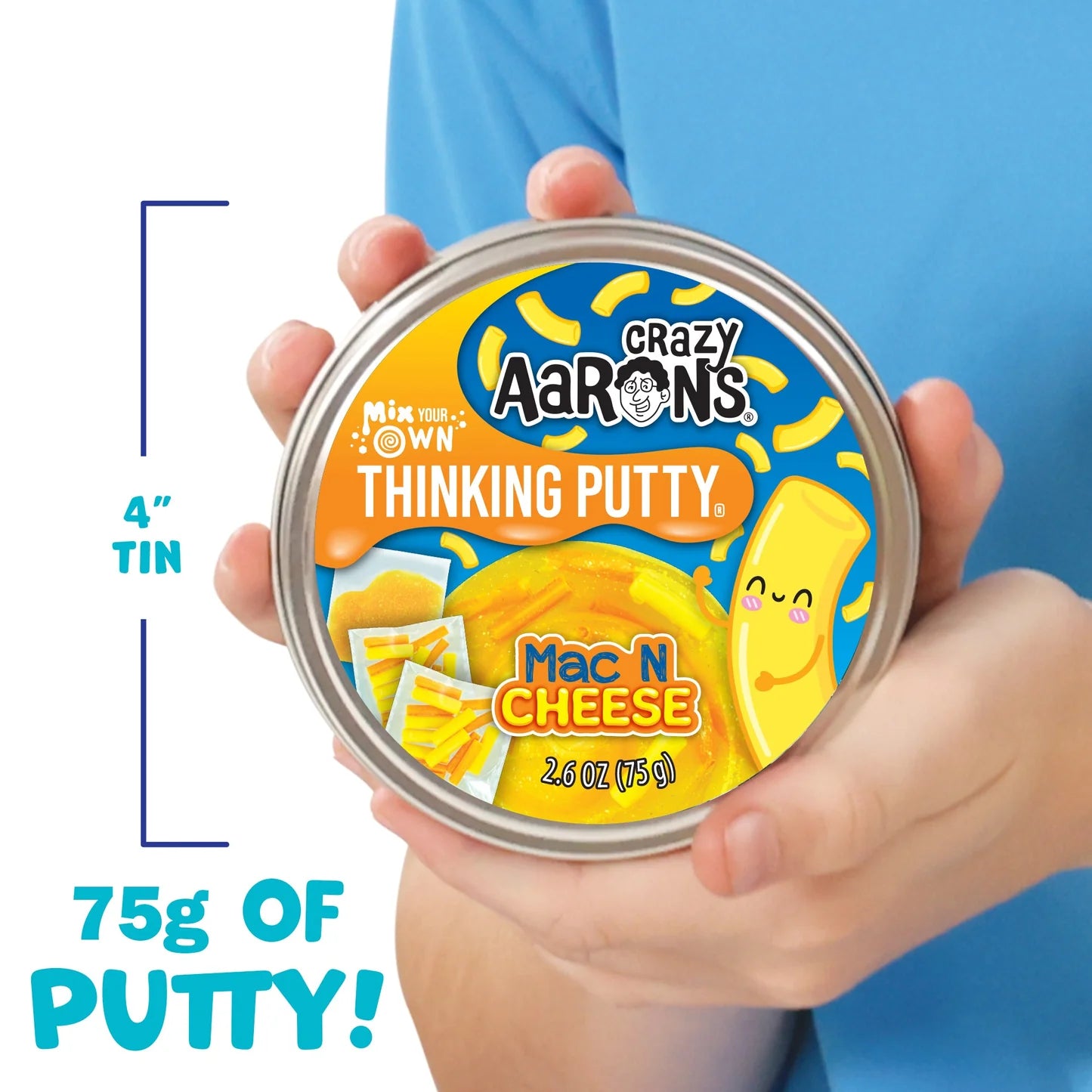Crazy Aaron's Mac & Cheese - Mix It Thinking Putty