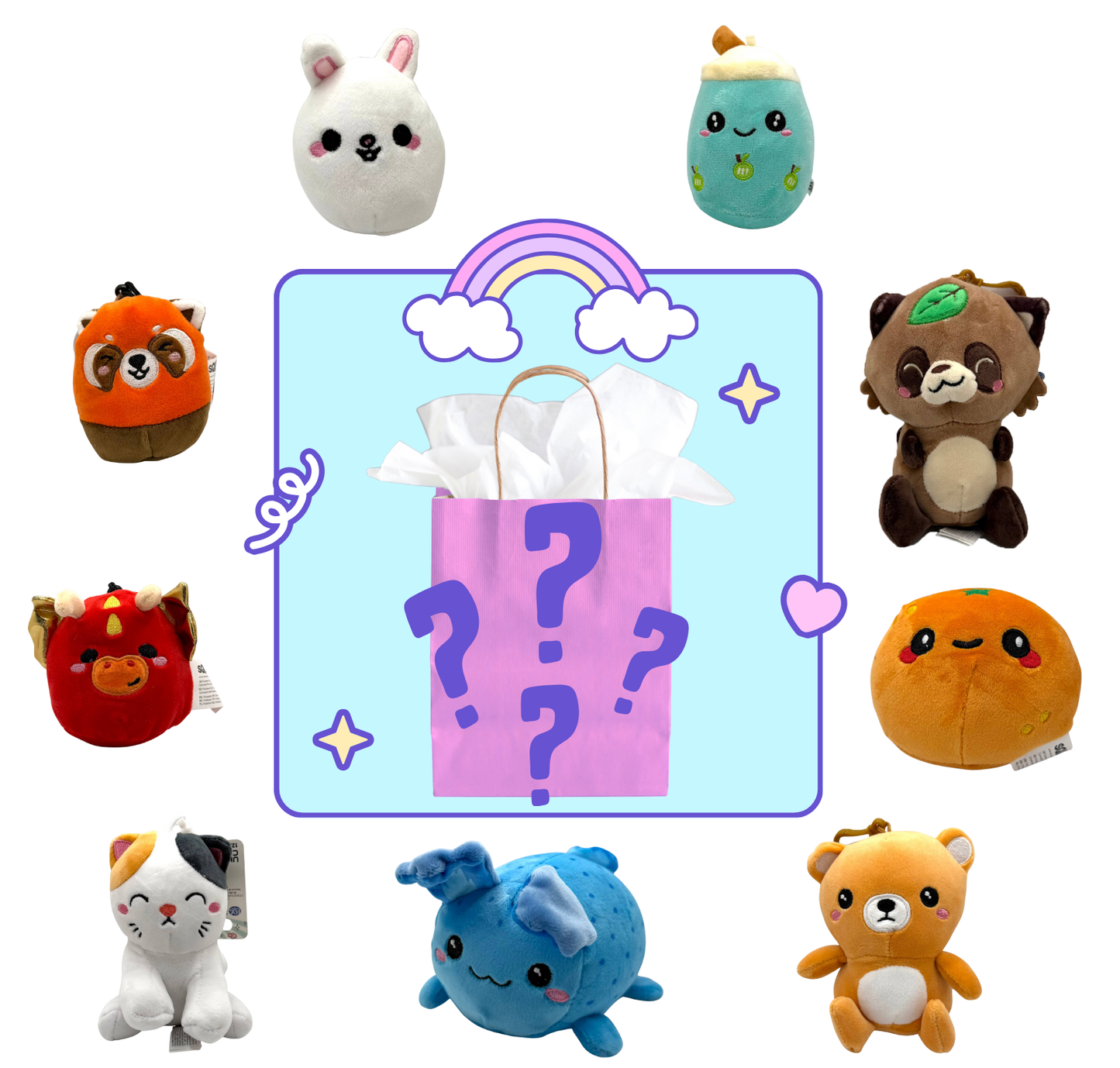 Mini plushies are random - which one will you get?