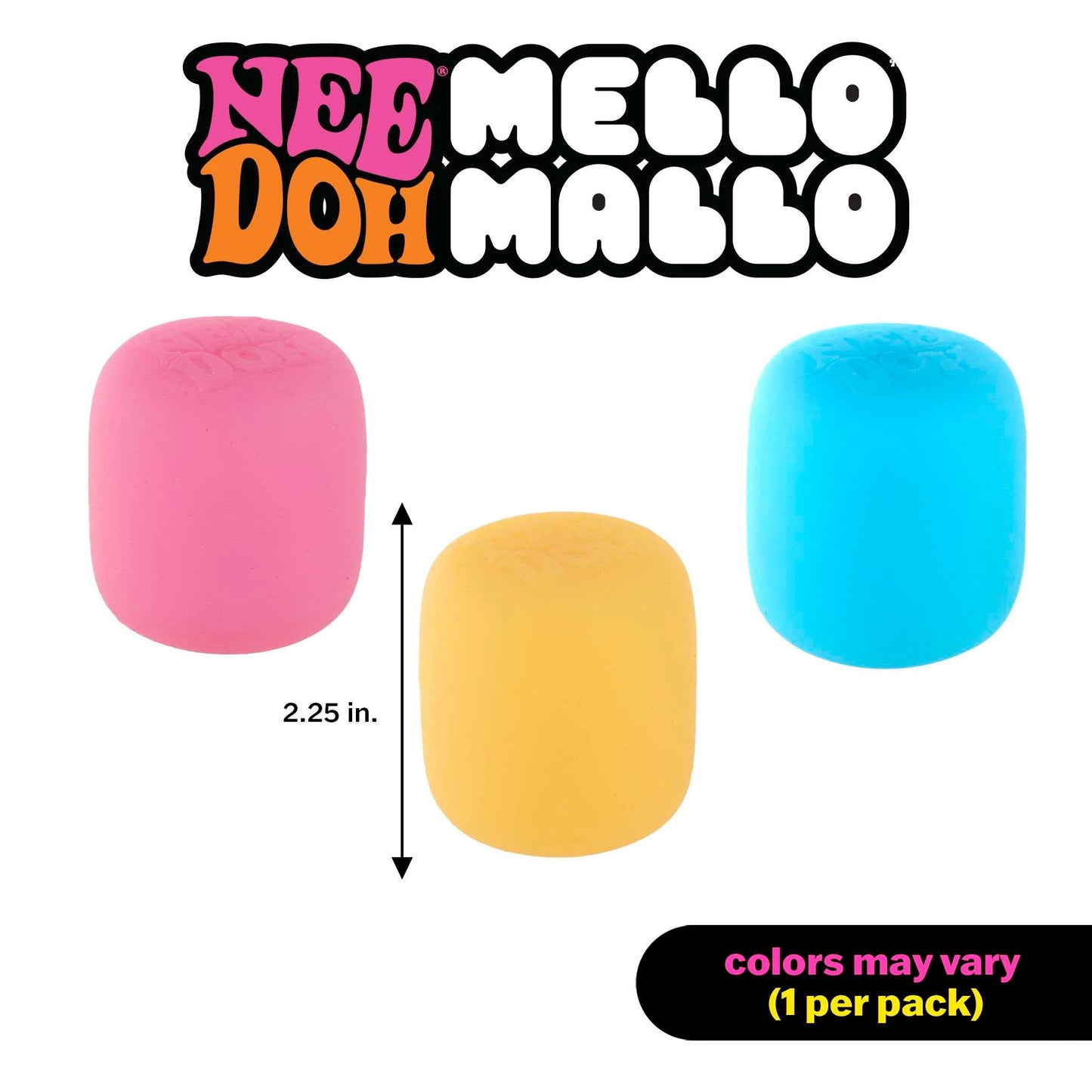 NeeDoh Mello Mallo Marshmallow Fidget Toy