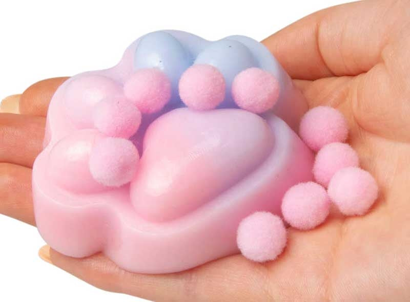 Scrunchems Sticky Squishy Paw Print