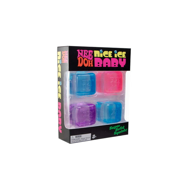 NeeDoh Teenie Nice Ice Baby - Pack of 4