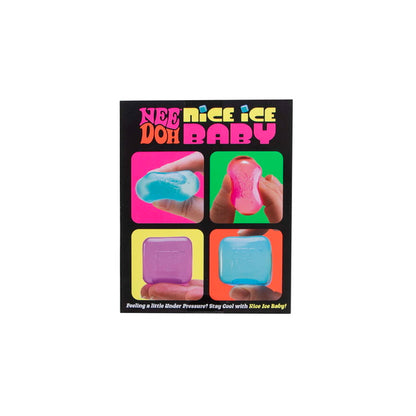 NeeDoh Teenie Nice Ice Baby - Pack of 4