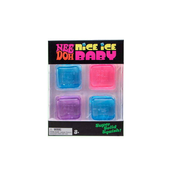 NeeDoh Teenie Nice Ice Baby - Pack of 4