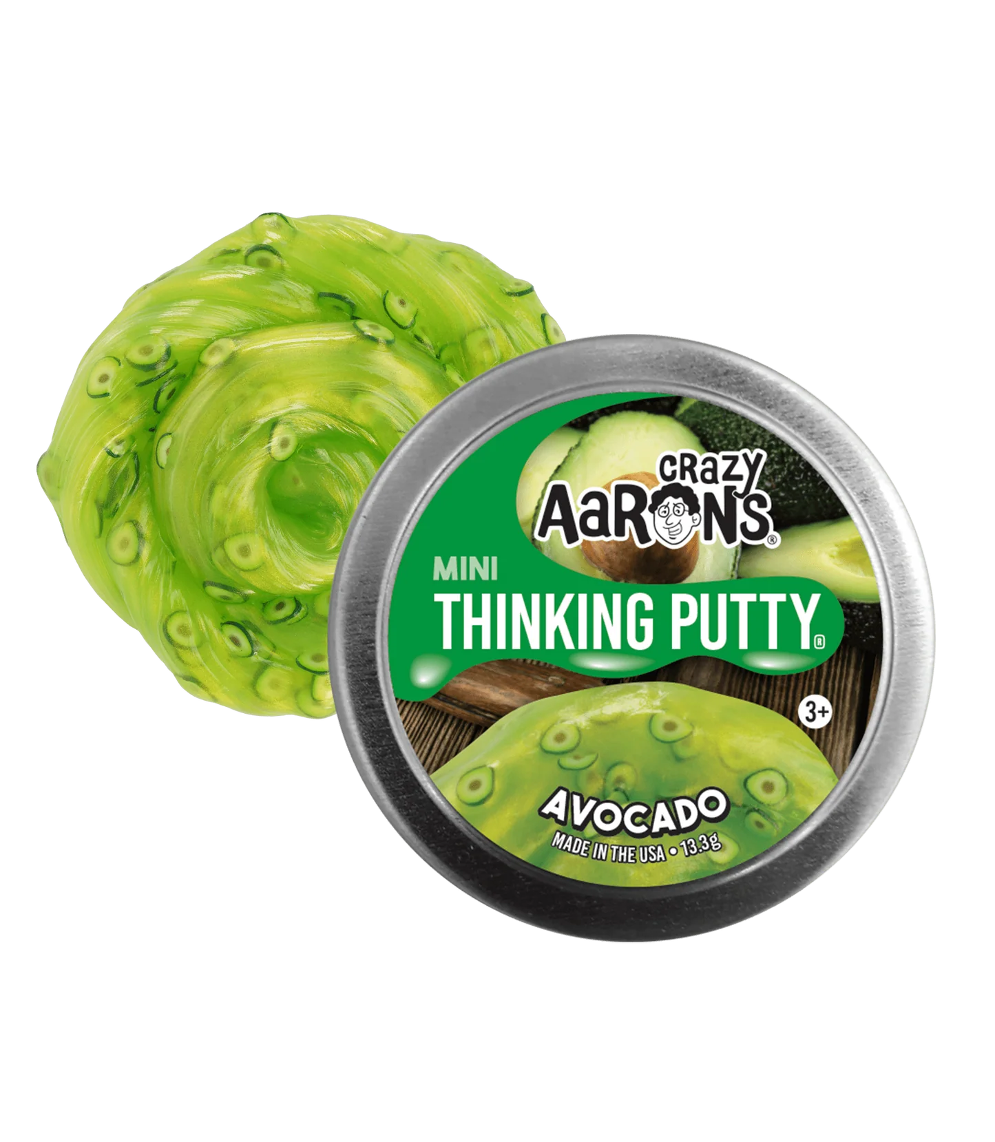Crazy Aaron's Avocado MINI Thinking Putty