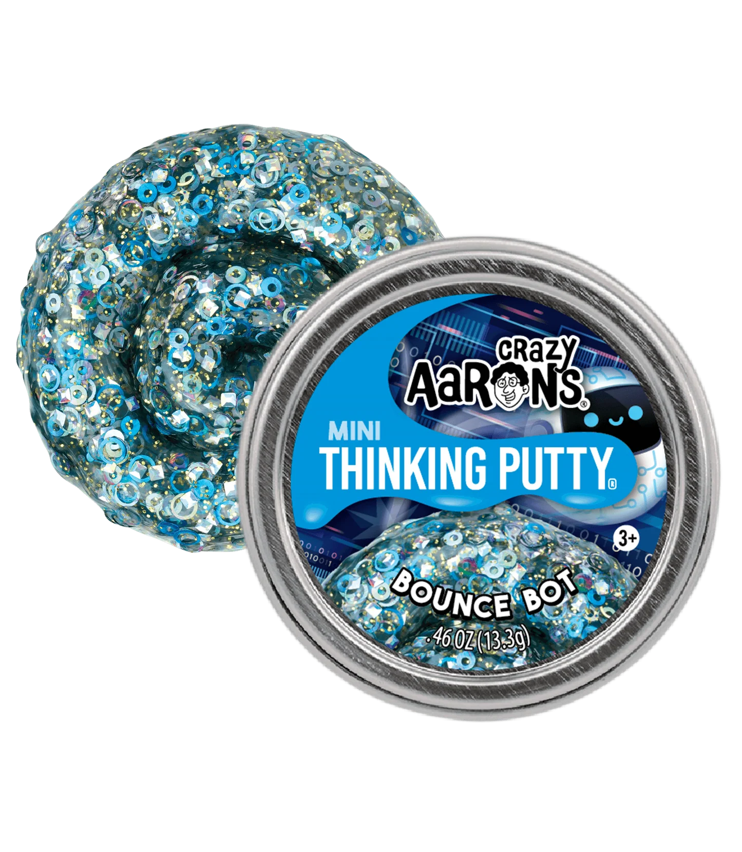 Crazy Aaron's Bounce Bot MINI Thinking Putty