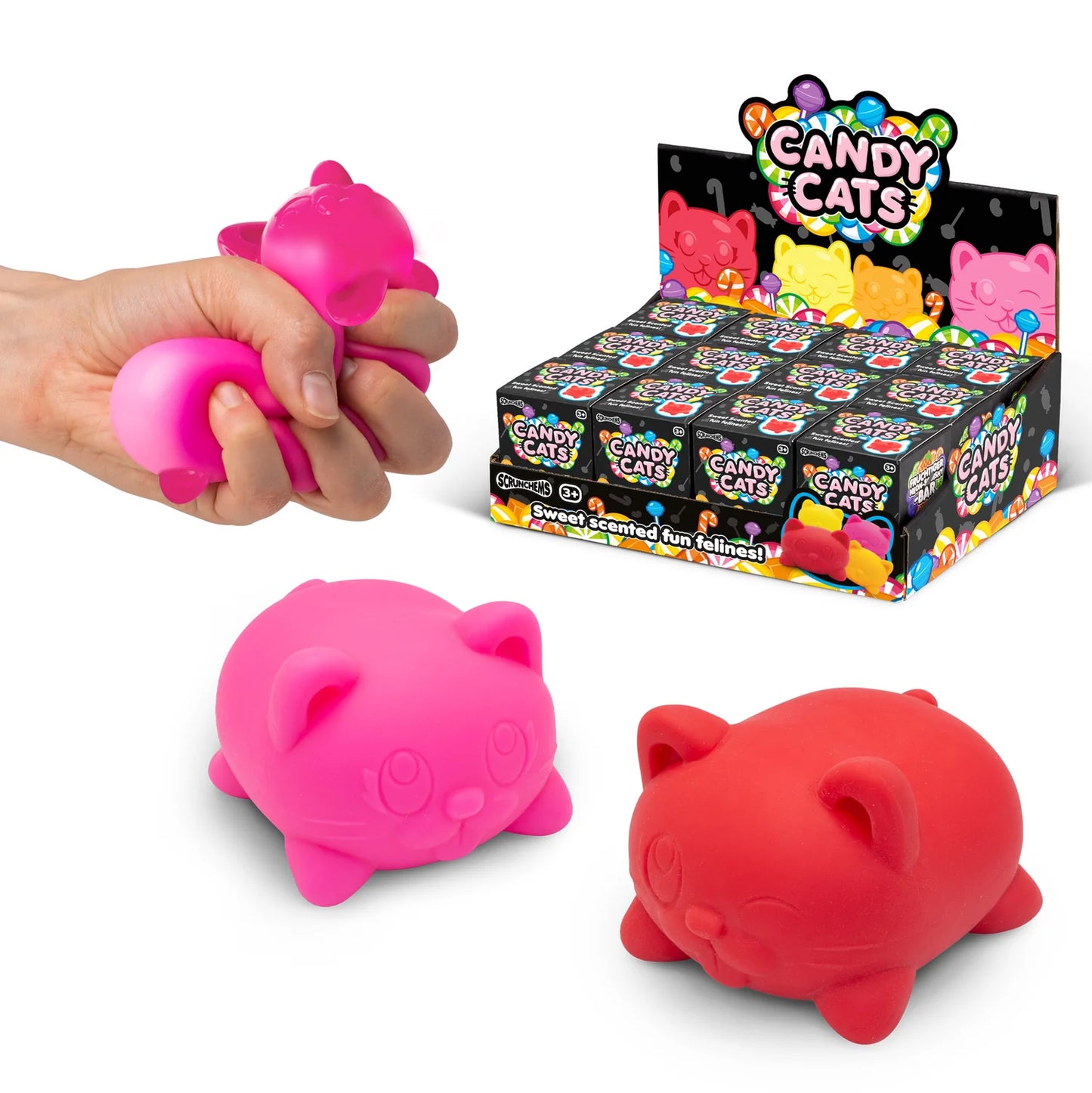 Scrunchems Candy Cats Squishy Assorted