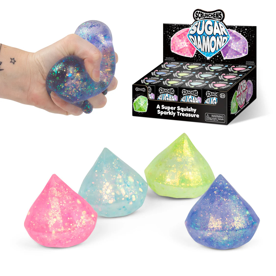 Scrunchems Squishy Sugar Diamond