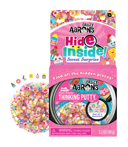 Crazy Aaron's Hide Inside Sweet Surprise Thinking Putty