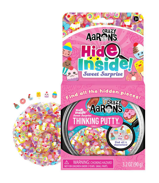Crazy Aaron's Hide Inside Sweet Surprise Thinking Putty