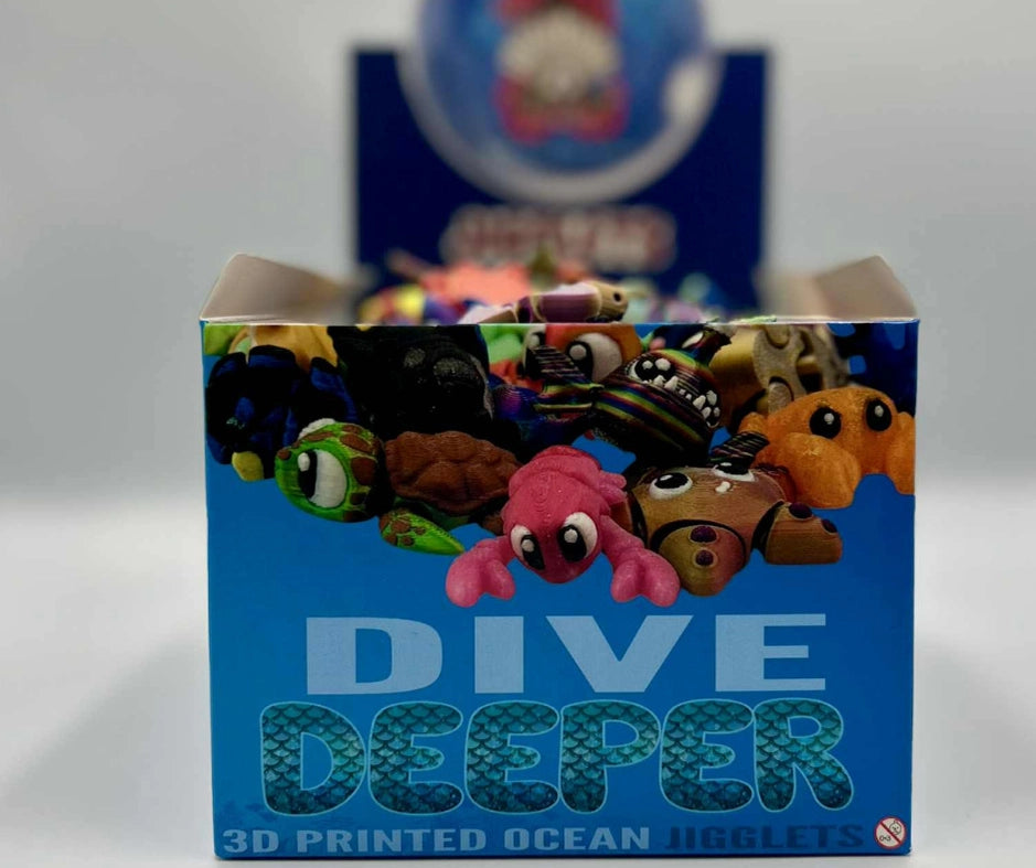 Jigglets Dive Deeper Mini Collectible Fidgets