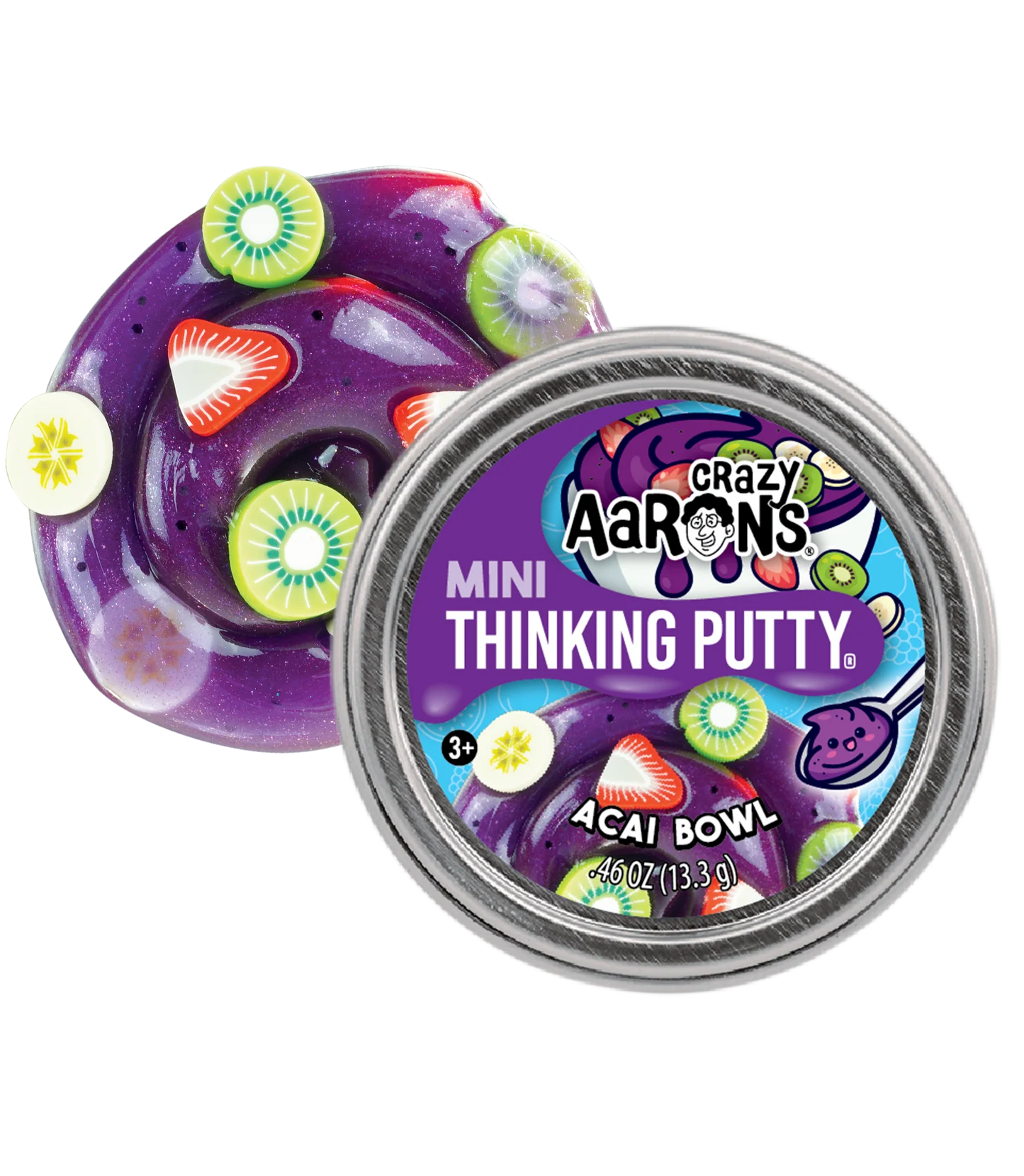 Crazy Aaron's Acai Bowl MINI Thinking Putty