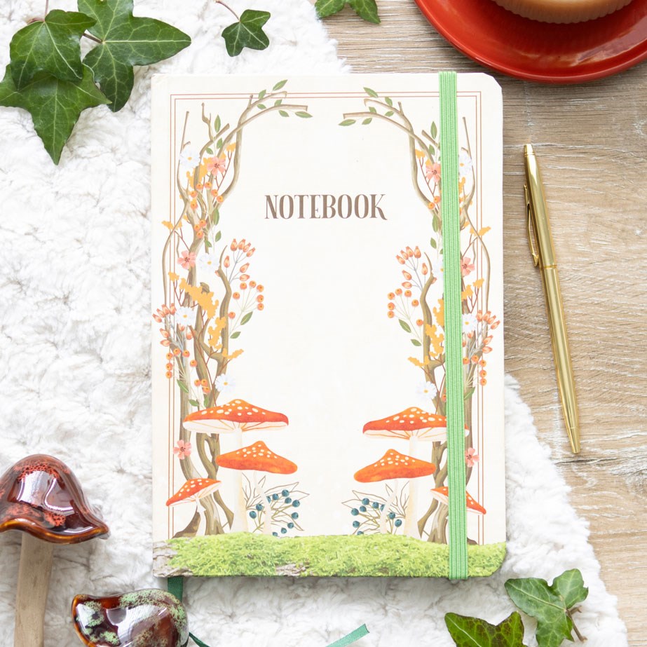 Enchanted Forest A5 Notebook – Thimble & Trinket