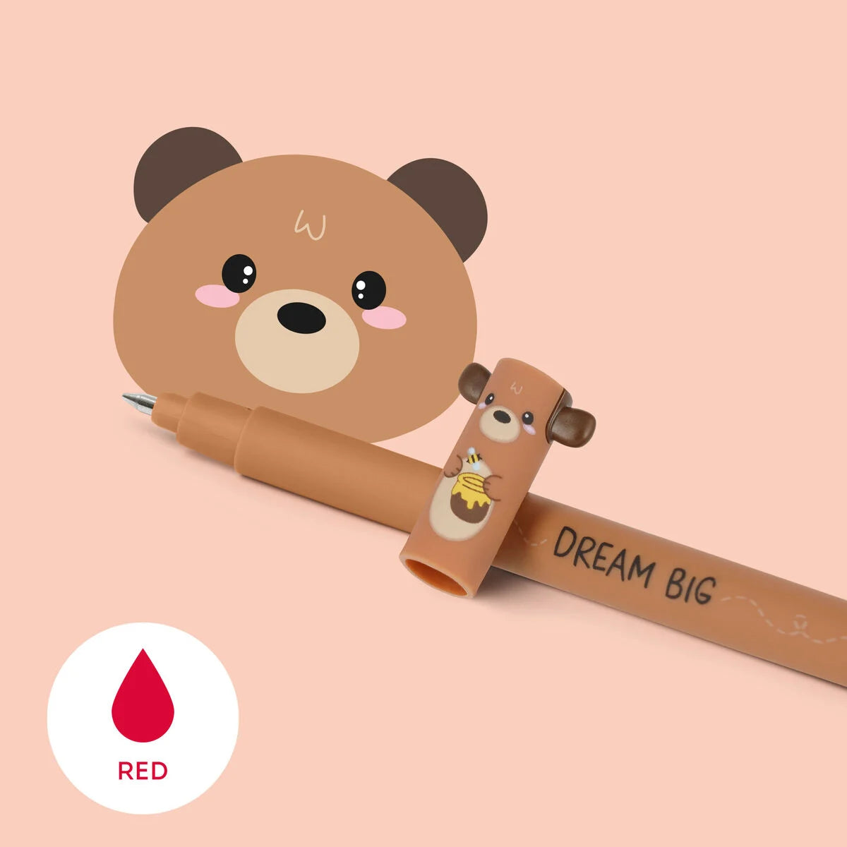 "Dream Big" Teddy Bear Erasable Gel Pen - Erasable LEGAMI Pen
