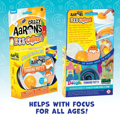 Crazy Aaron's Egg-Cellent Thinking Putty