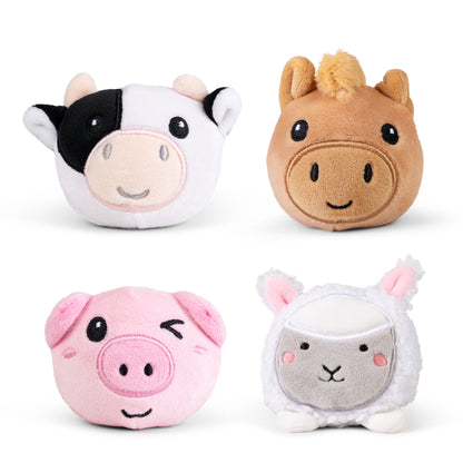 Sugar Squishy Plush Sensory Toy Animals & Fruit Themed