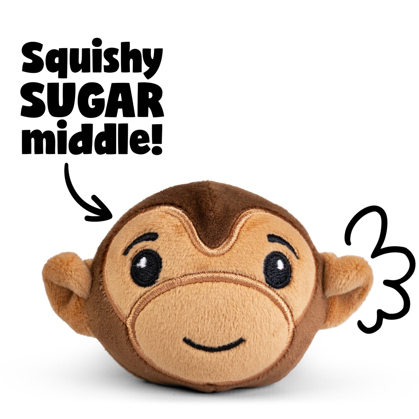 Sugar Squishy Plush Sensory Toy Animals & Fruit Themed