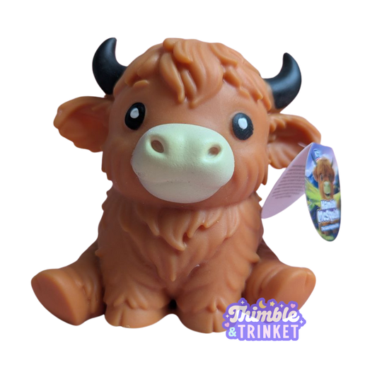 Hamish McSquish Highland Cow Squishy Squeeze Toy