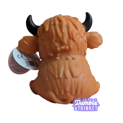 Hamish McSquish Highland Cow Squishy Squeeze Toy