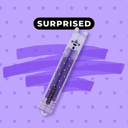 Set of 6 Mini Highlighters - Teddy's Mood - LEGAMI Highlighter Pens