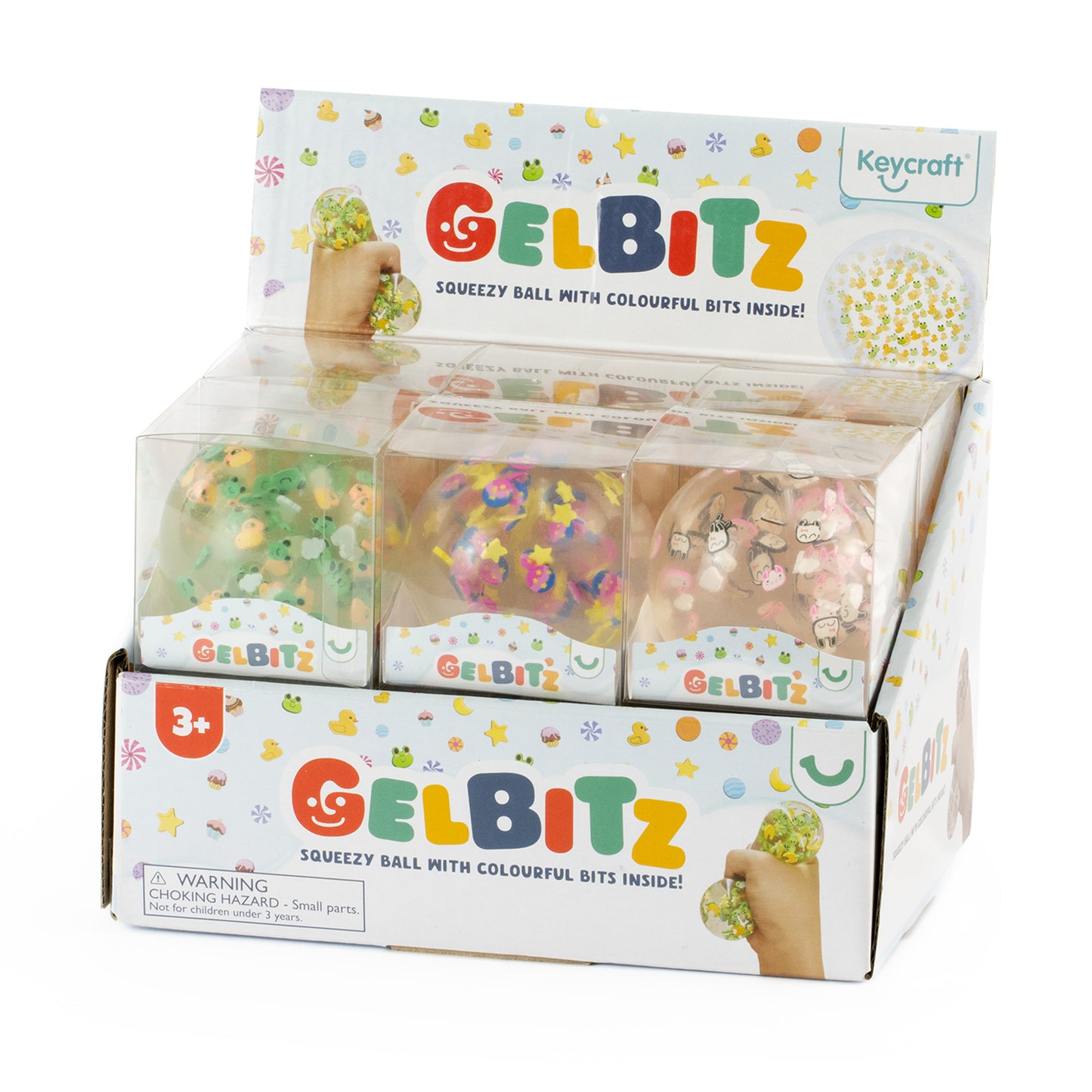 Gelbitz Gel Filled Squishy Sensory Stress Balls