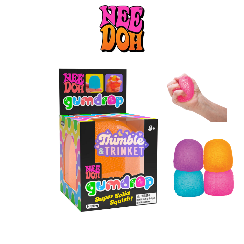 NeeDoh Gumdrop -  Sensory Play Fidget Toy Gift ADHD Anxiety Relief