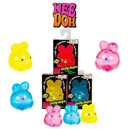 NeeDoh Jelly Hops  -  Sensory Play Fidget Toy Gift ADHD Anxiety Relief