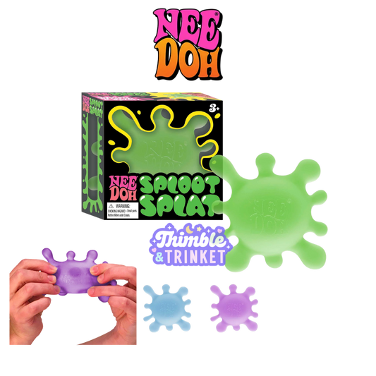 NeeDoh Sploot Splat -  Sensory Play Fidget Toy Gift ADHD Anxiety Relief