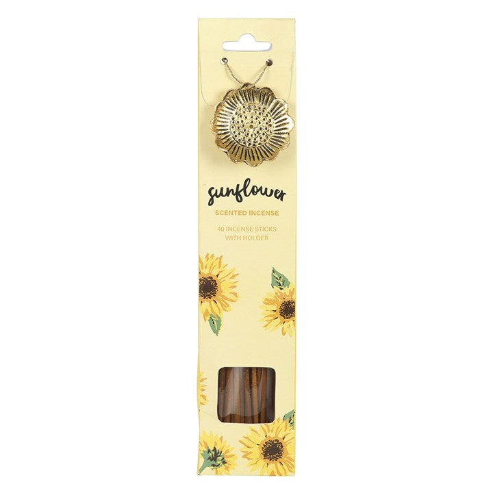 Sunflower Incense Gift Set