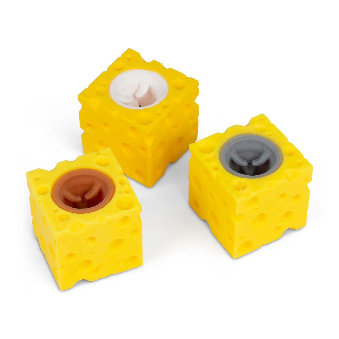 Pop Up Mouse with Cheese Fidget Sensory Toy
