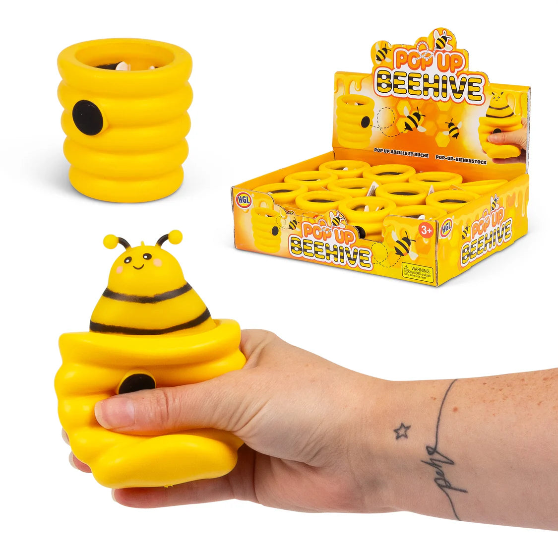 Pop Up Beehive Fidget Sensory Toy