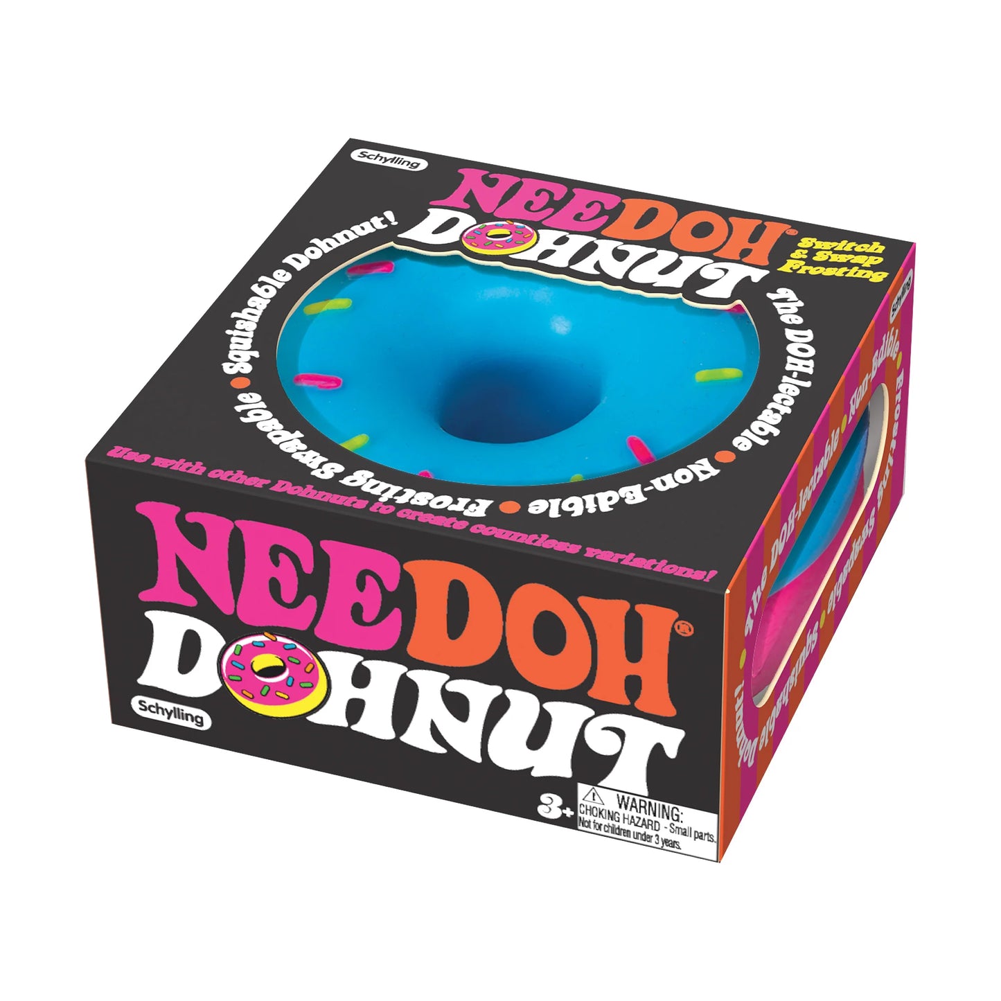 NeeDoh Dohnut -  Sensory Play Fidget Toy Gift ADHD Anxiety Relief