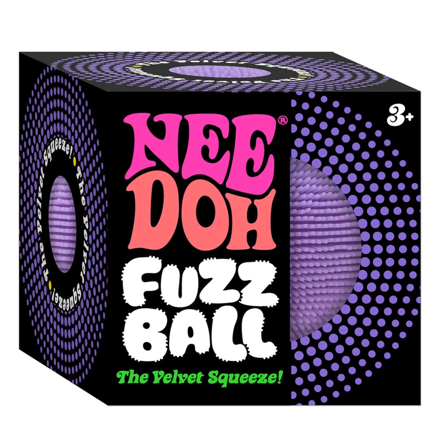 NeeDoh Fuzz Ball  -  Sensory Play Fidget Toy Gift ADHD Anxiety Relief