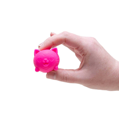 NeeDoh Teenie Cool Kittens 4 Pack - Mini Fidget Toy Pack, Sensory Toys, Squishy Cats