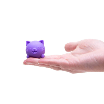 NeeDoh Teenie Cool Kittens 4 Pack - Mini Fidget Toy Pack, Sensory Toys, Squishy Cats