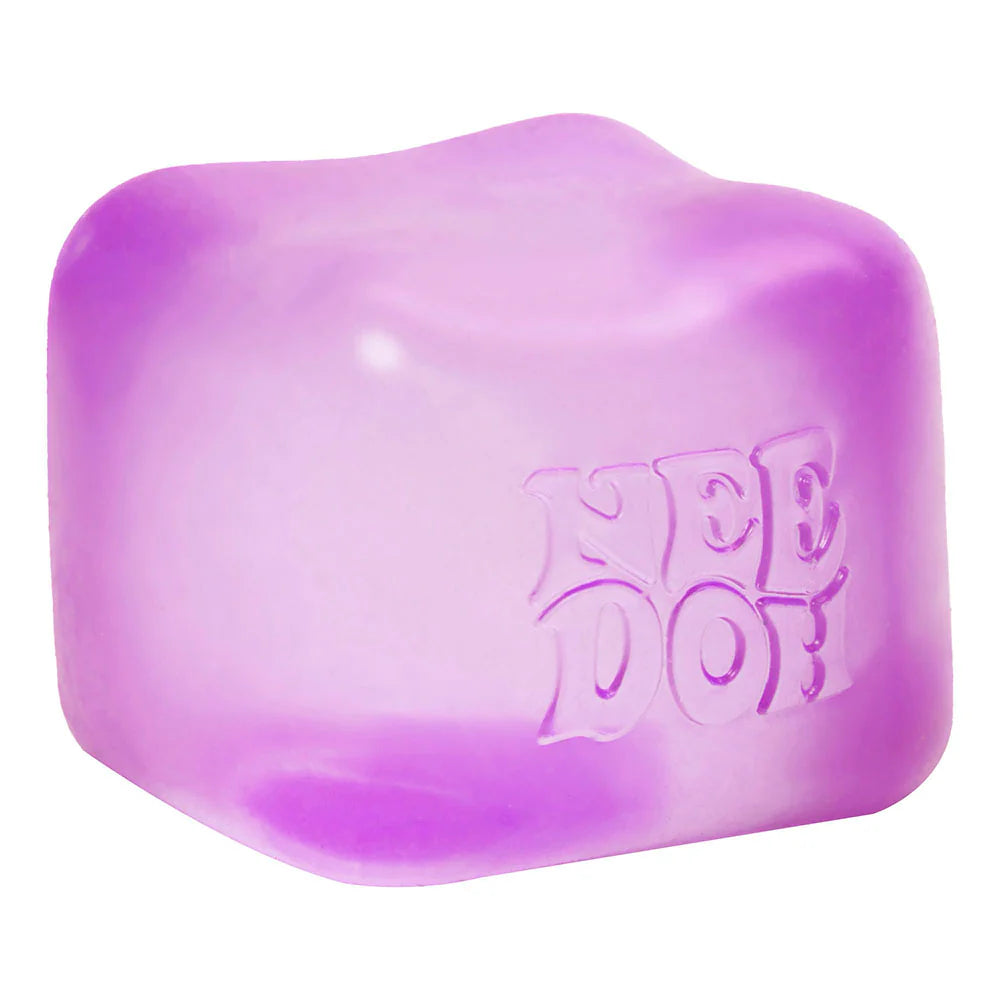 NeeDoh Nice Cube - Stress Ball Fidget Toy for Kids and Adults