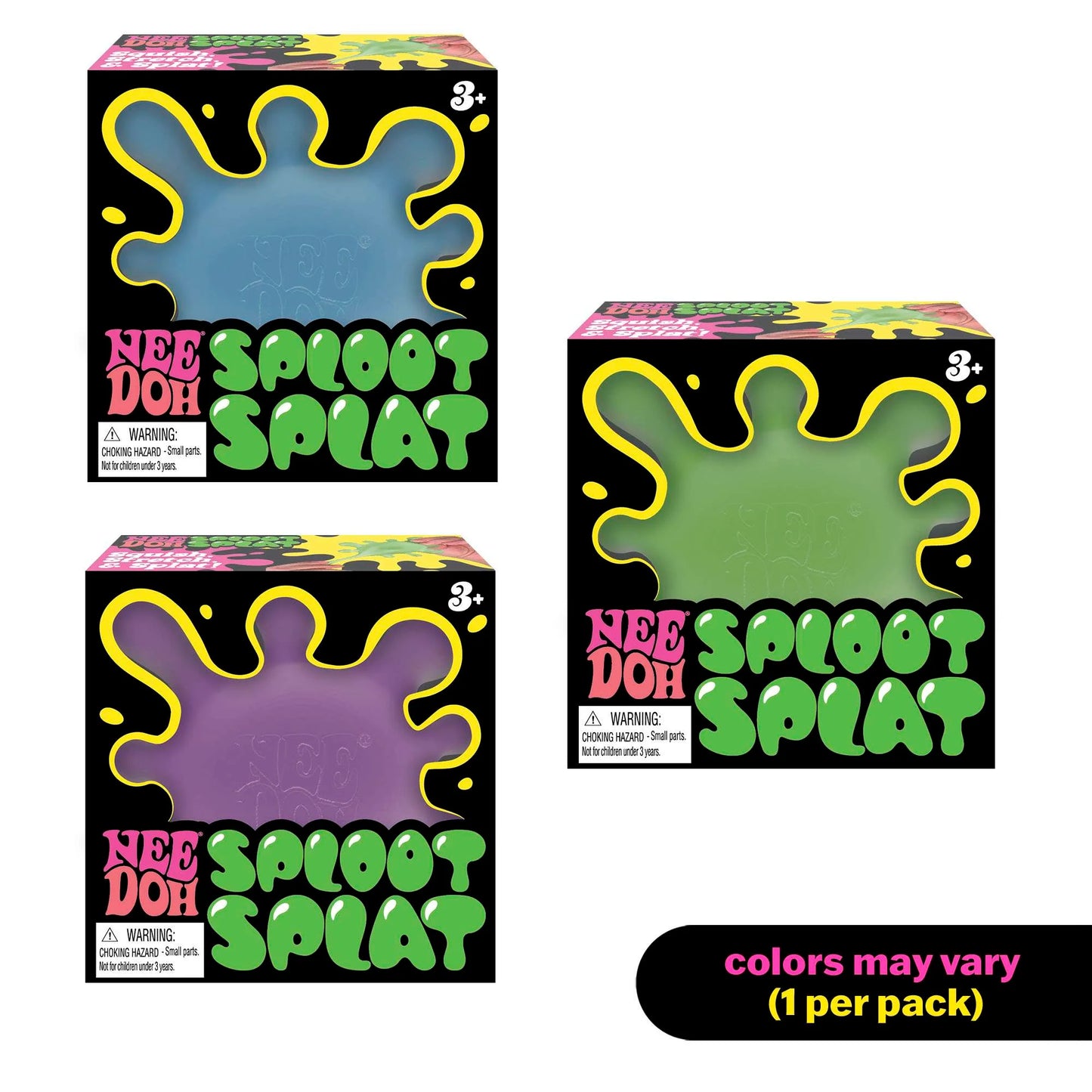 NeeDoh Sploot Splat -  Sensory Play Fidget Toy Gift ADHD Anxiety Relief