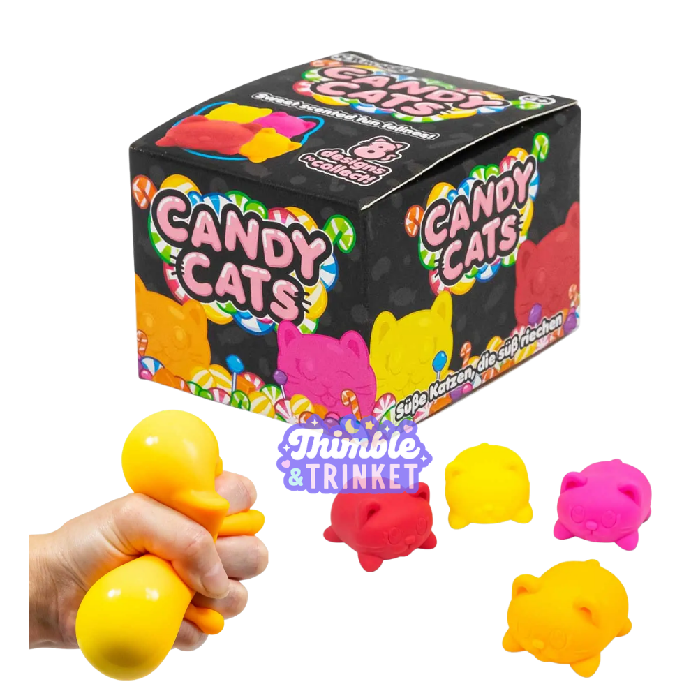 Scrunchems Candy Cats Squishy Assorted