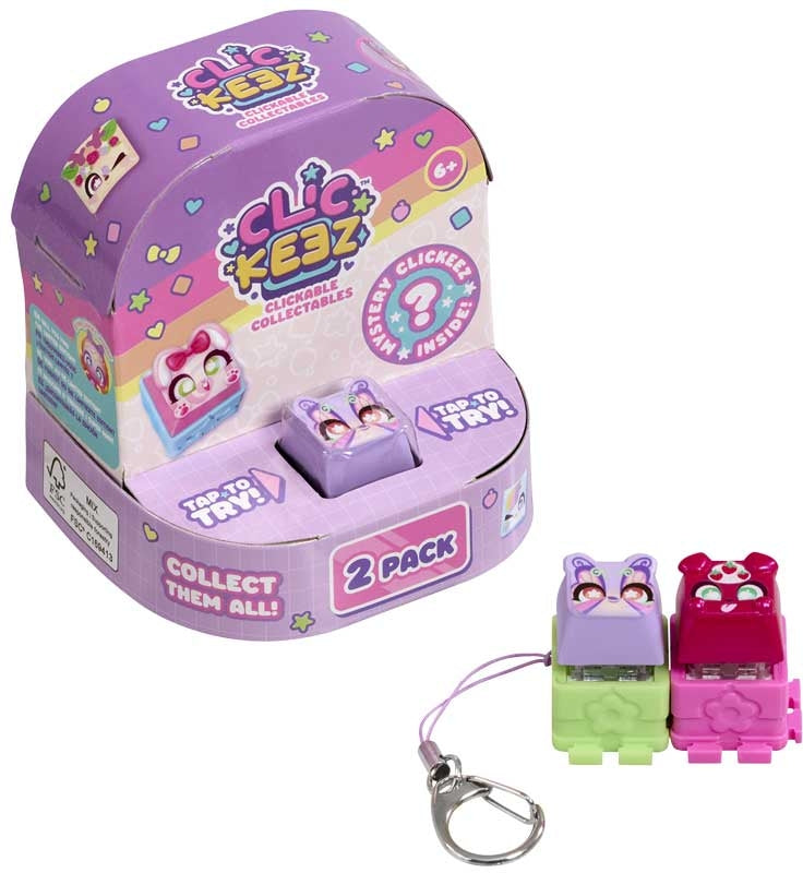 Clickeez Series 1 Clickable Collectable 2 Pack Assortment