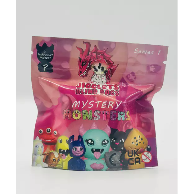 Jigglets - Mystery Monster Blind Bags - Collectible Fidgets