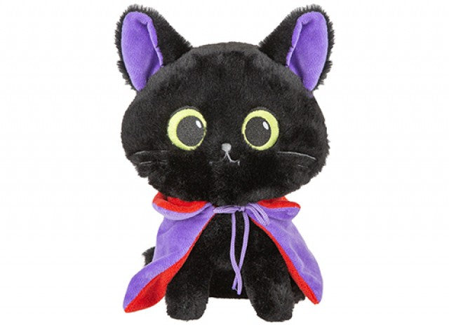 Vampire Cat with Plush Cape
