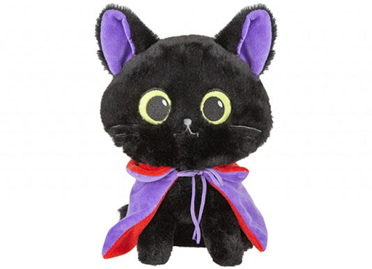 Vampire Cat with Plush Cape