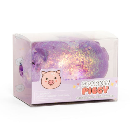 Squishy Sparkly Piggy Sensory Squeeze Toy