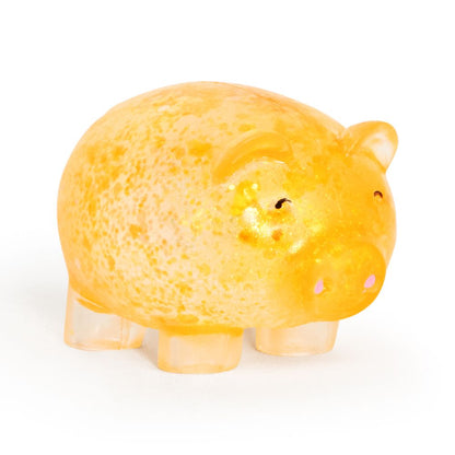 Squishy Sparkly Piggy Sensory Squeeze Toy