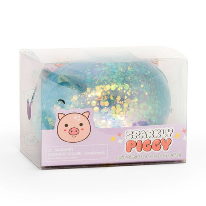 Squishy Sparkly Piggy Sensory Squeeze Toy