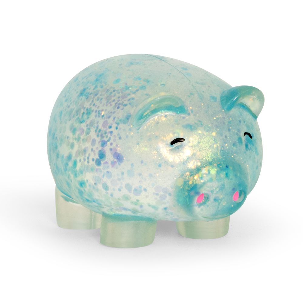 Squishy Sparkly Piggy Sensory Squeeze Toy