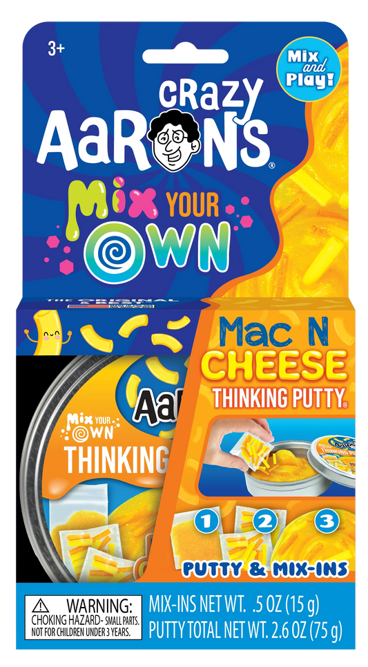 Crazy Aaron's Mac & Cheese - Mix It Thinking Putty