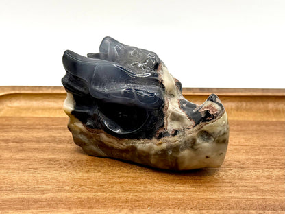Dragon Head | Crystal Carving