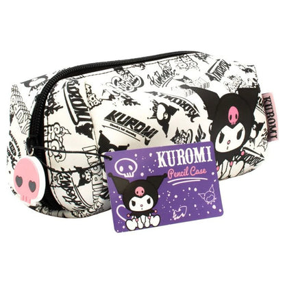 Kuromi PU Pencil Case - Hello Kitty & Friends