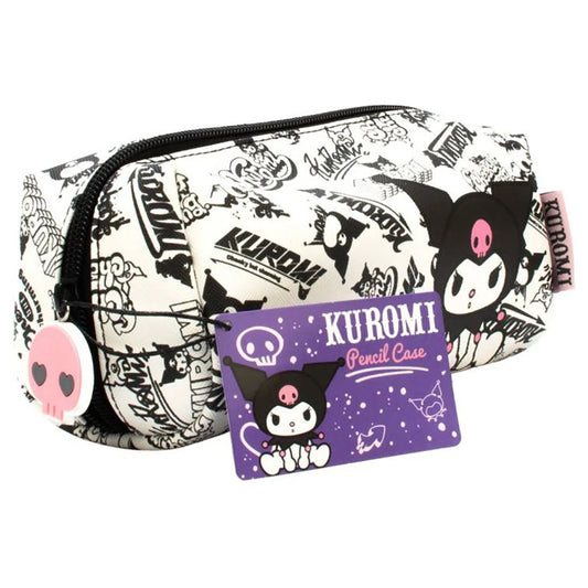 Kuromi PU Pencil Case - Hello Kitty & Friends