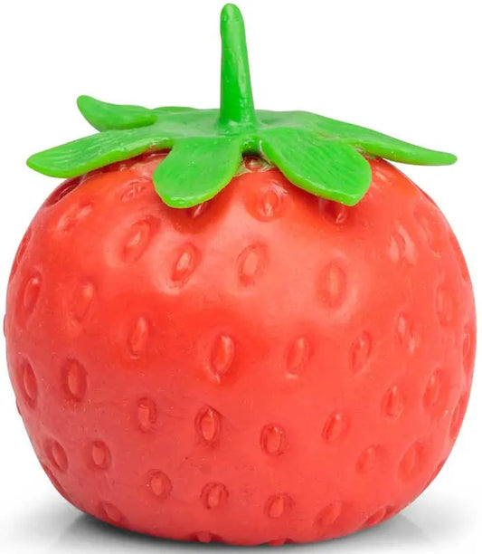 Large Strawberry Stress Squishy Toy